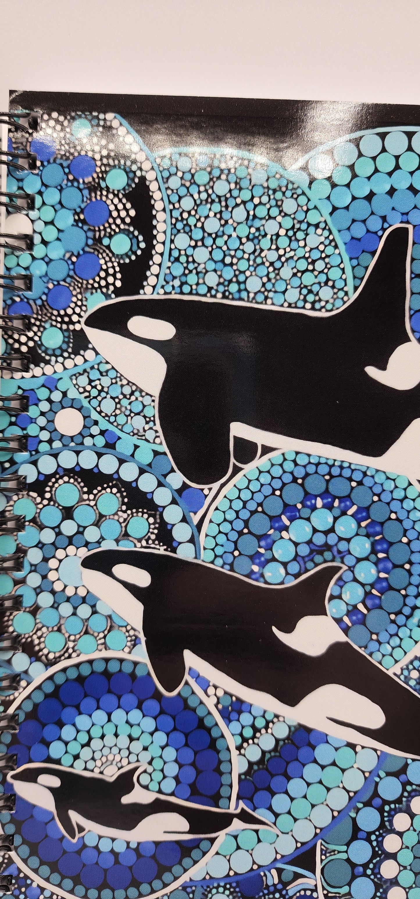 Celina Miller Art - Orca Notebook