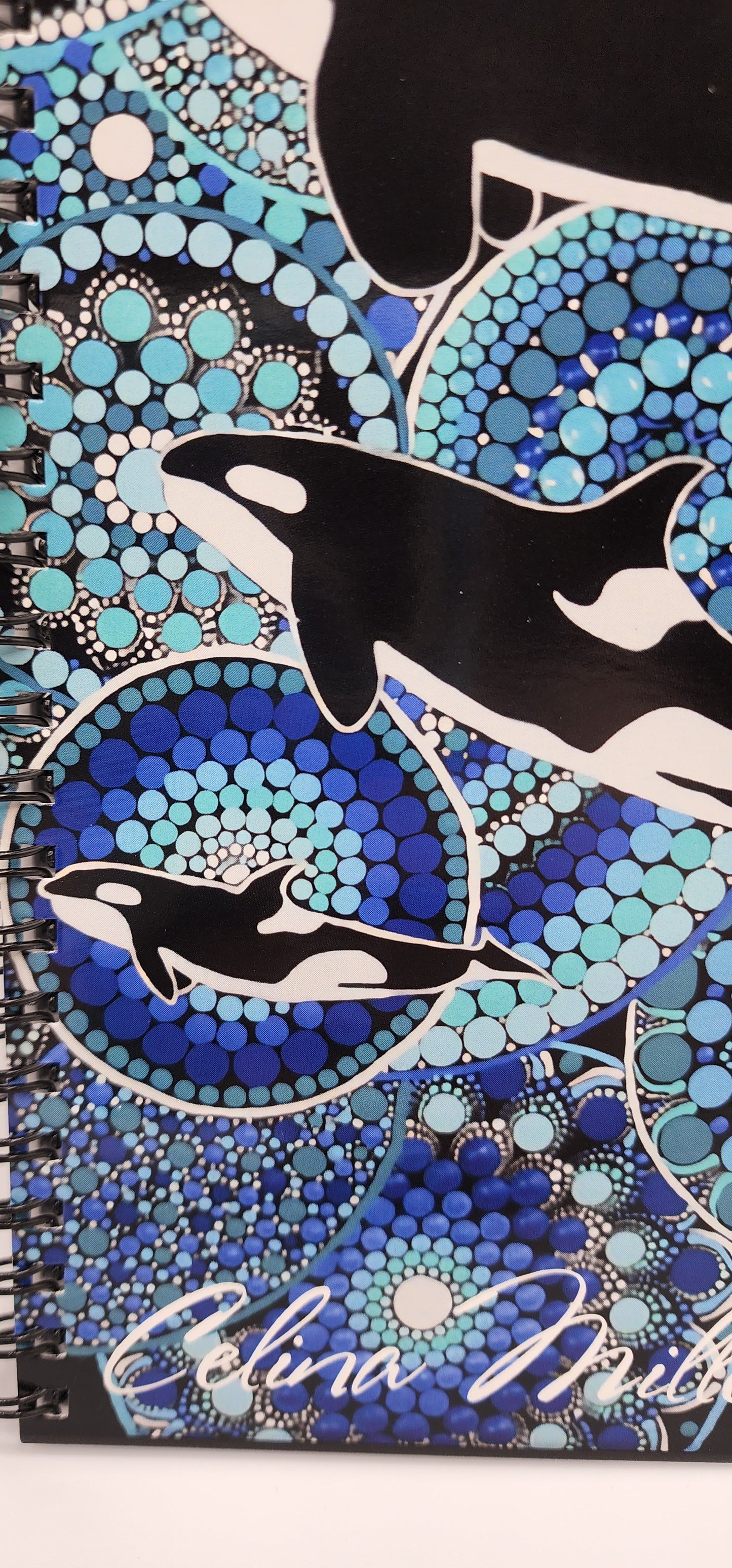 Celina Miller Art - Orca Notebook