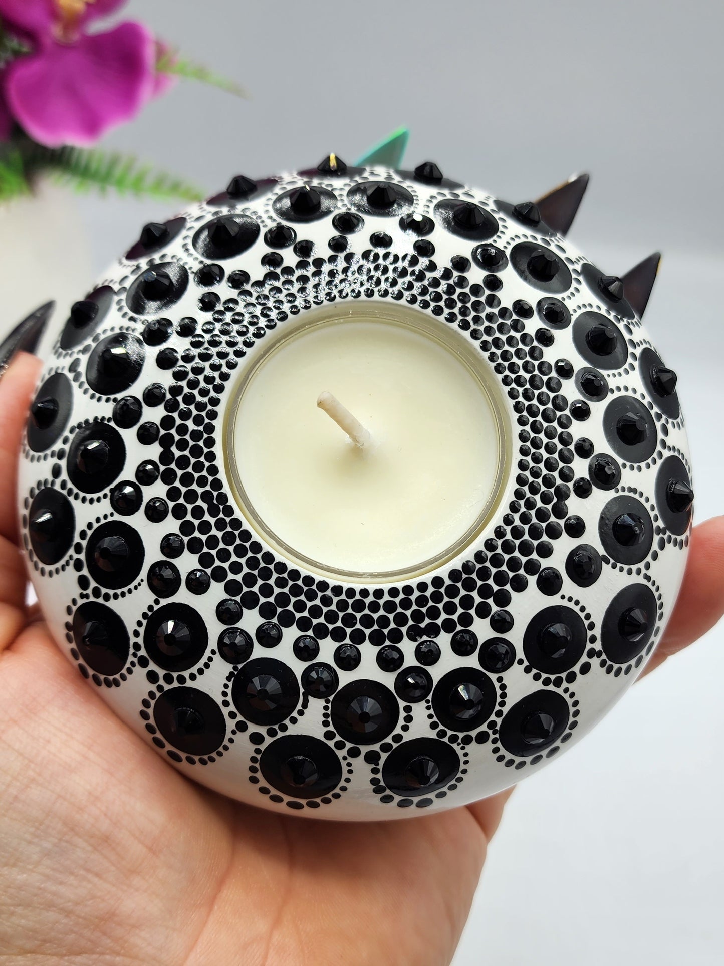 Celina Miller Art - Bling Tealight Holder