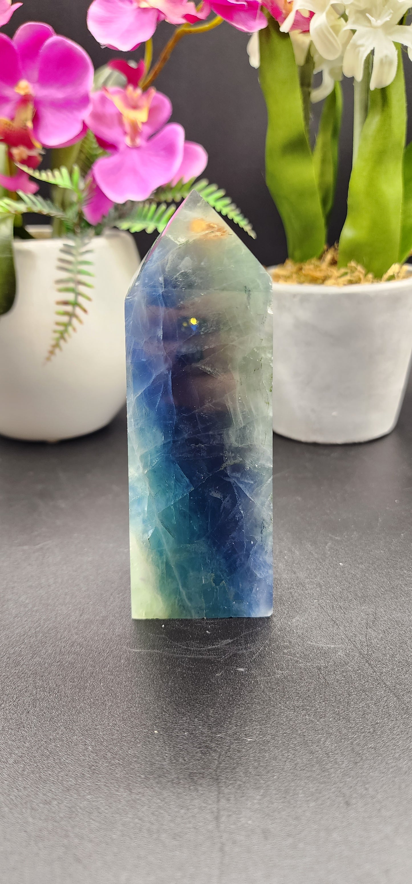 Blue Fluorite Tower