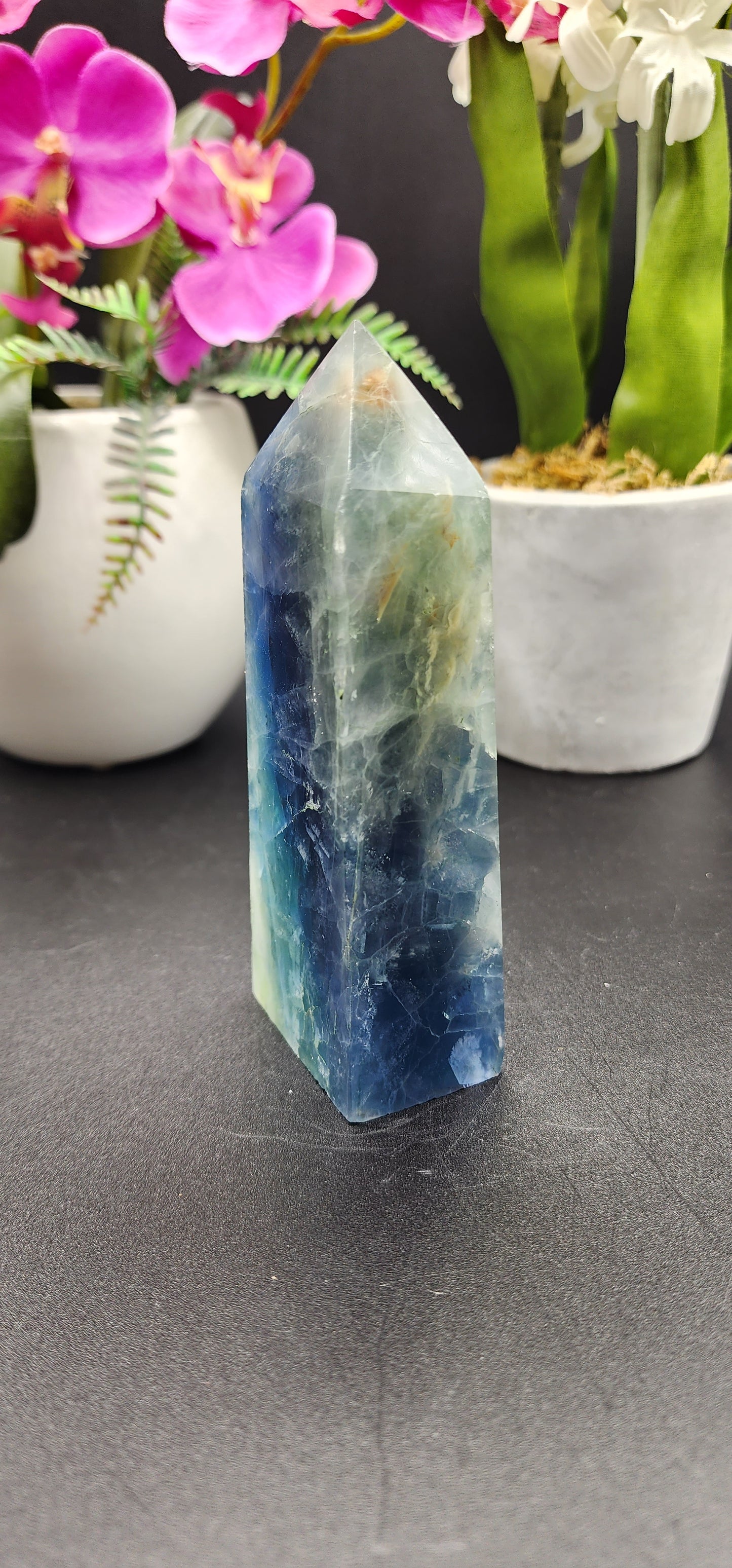 Blue Fluorite Tower