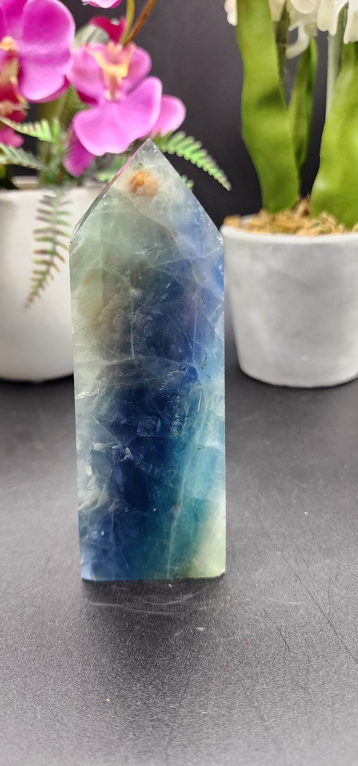 Blue Fluorite Tower