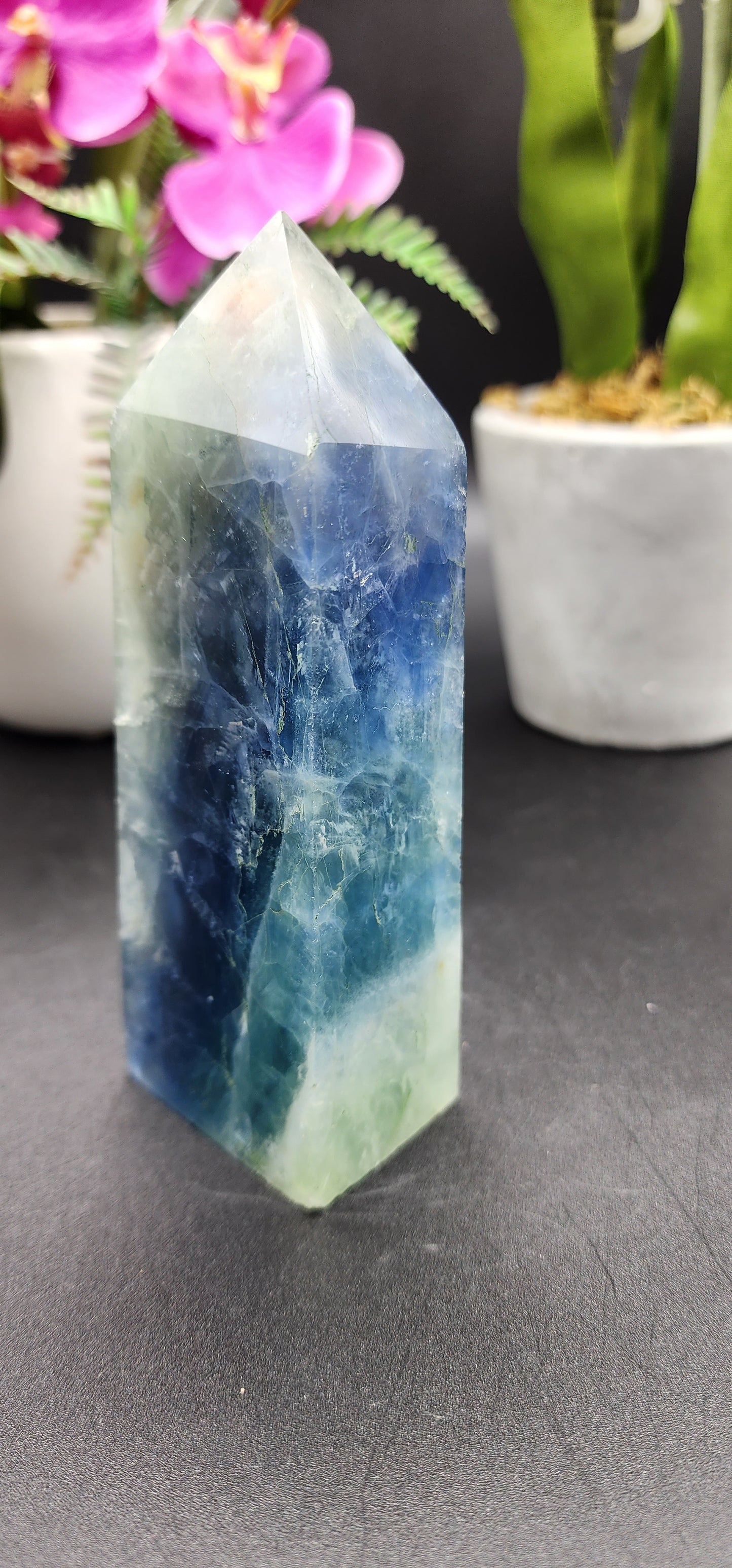 Blue Fluorite Tower