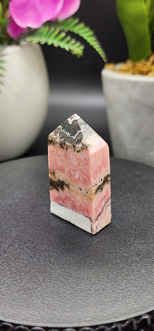 Rhodochrosite Point