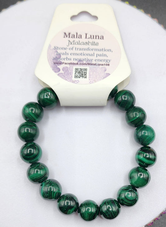 Malachite Bracelet 12mm