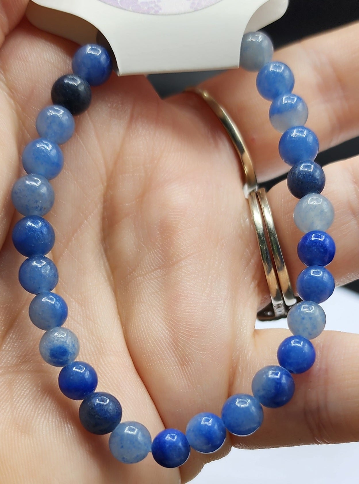 Blue Aventurine Bracelet 6mm