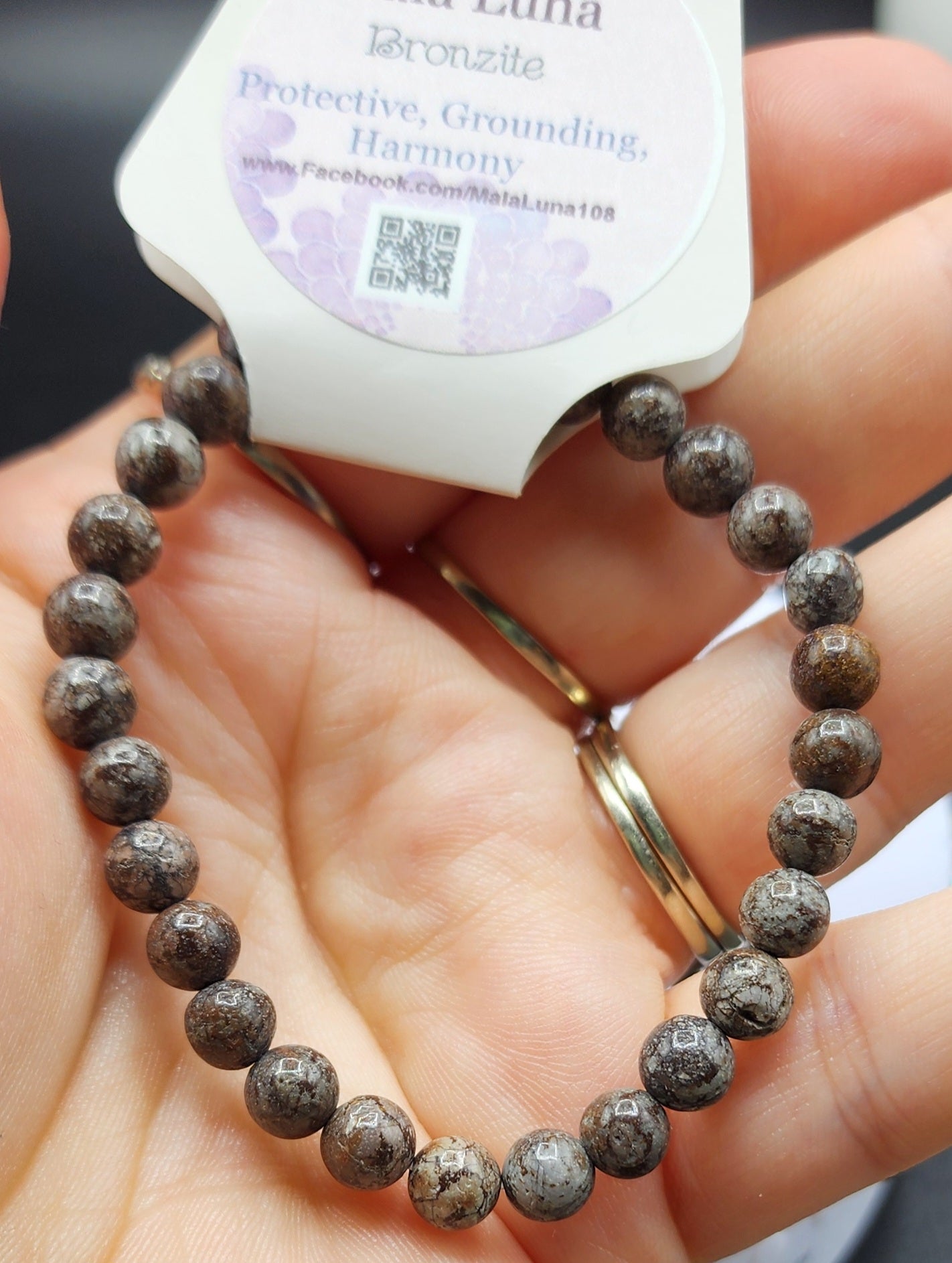 Bronzite Bracelet 8mm