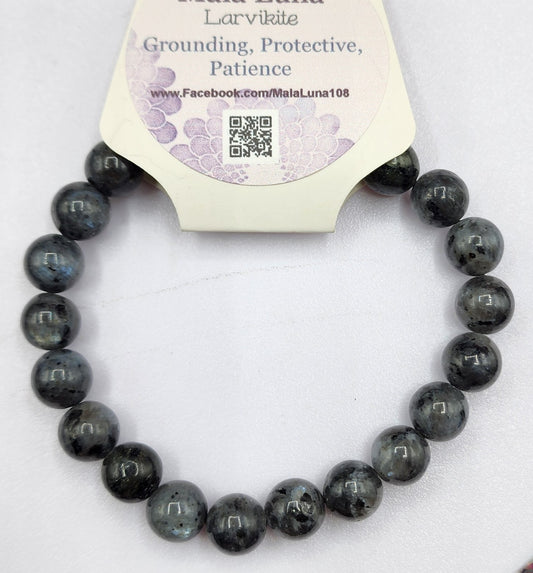 Larvikite Bracelet 8mm