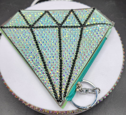 Celina Miller Art - Bling Diamond Coin Purse