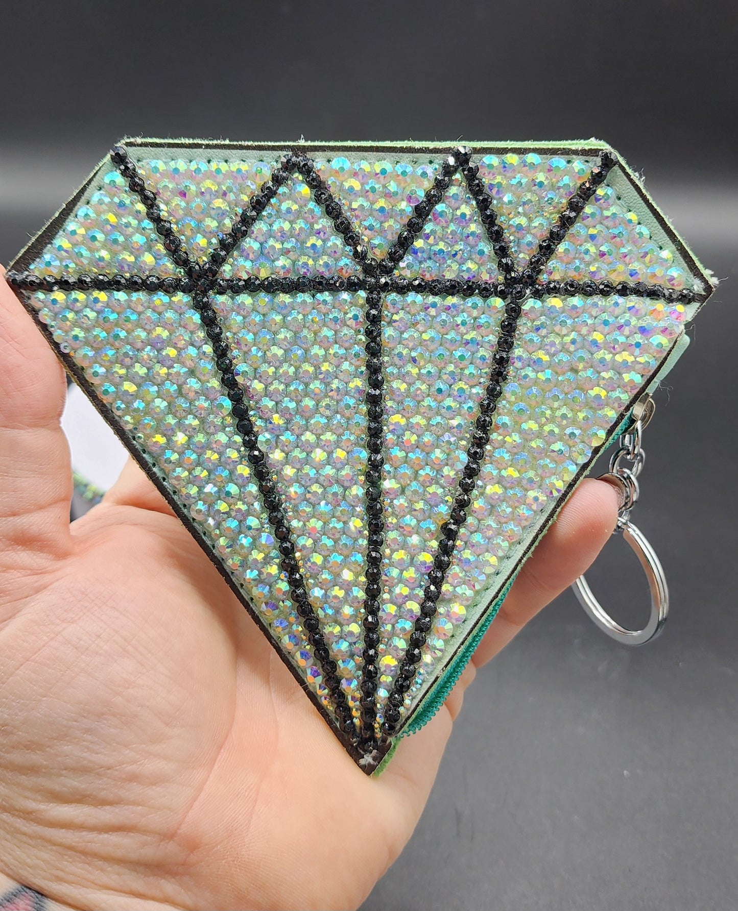 Celina Miller Art - Bling Diamond Coin Purse