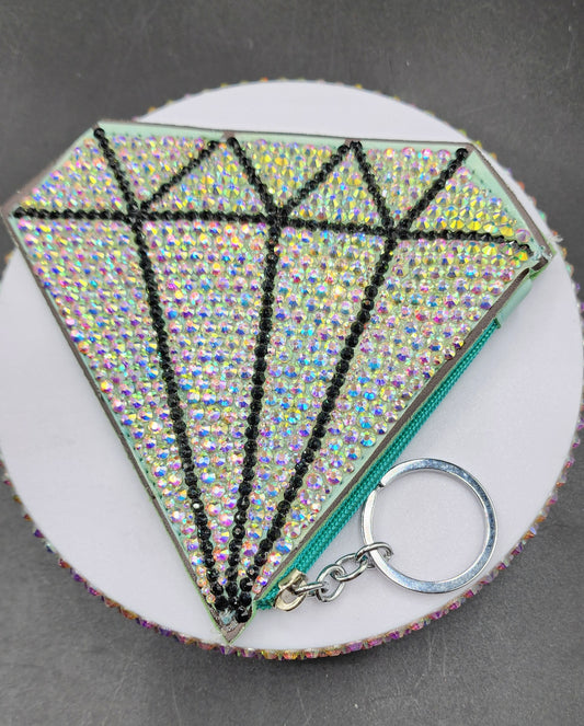 Celina Miller Art - Bling Diamond Coin Purse