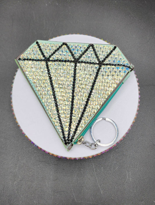 Celina Miller Art - Bling Diamond Coin Purse