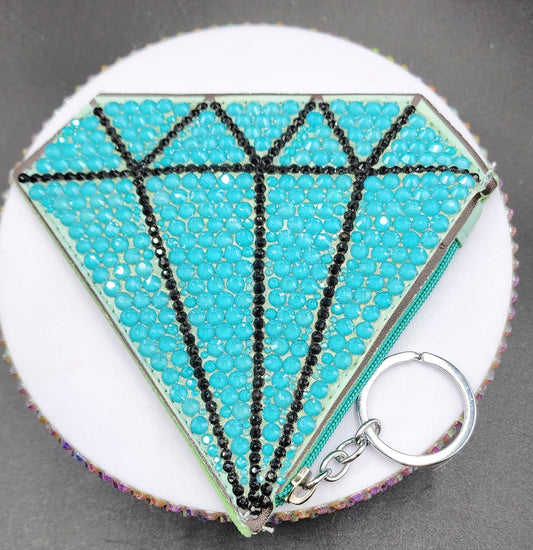 Celina Miller Art - Bling Diamond Coin Purse