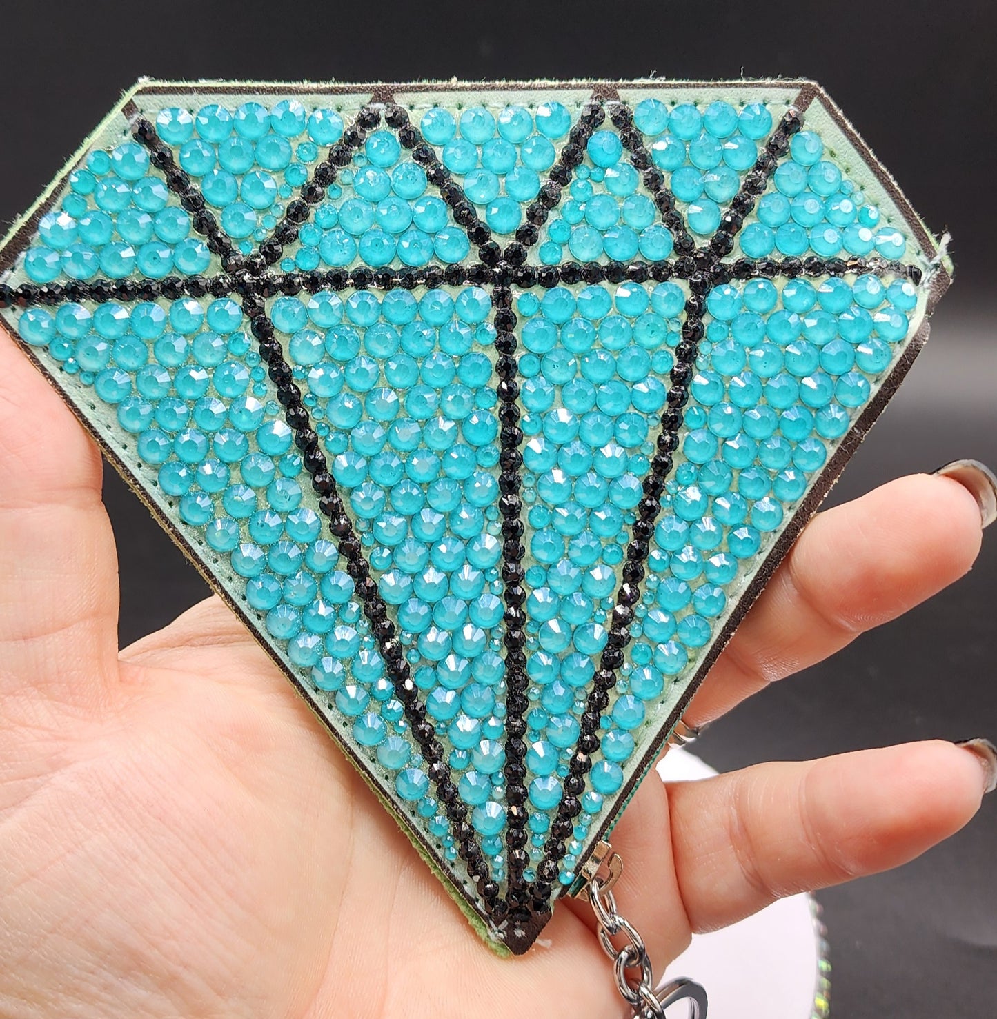 Celina Miller Art - Bling Diamond Coin Purse