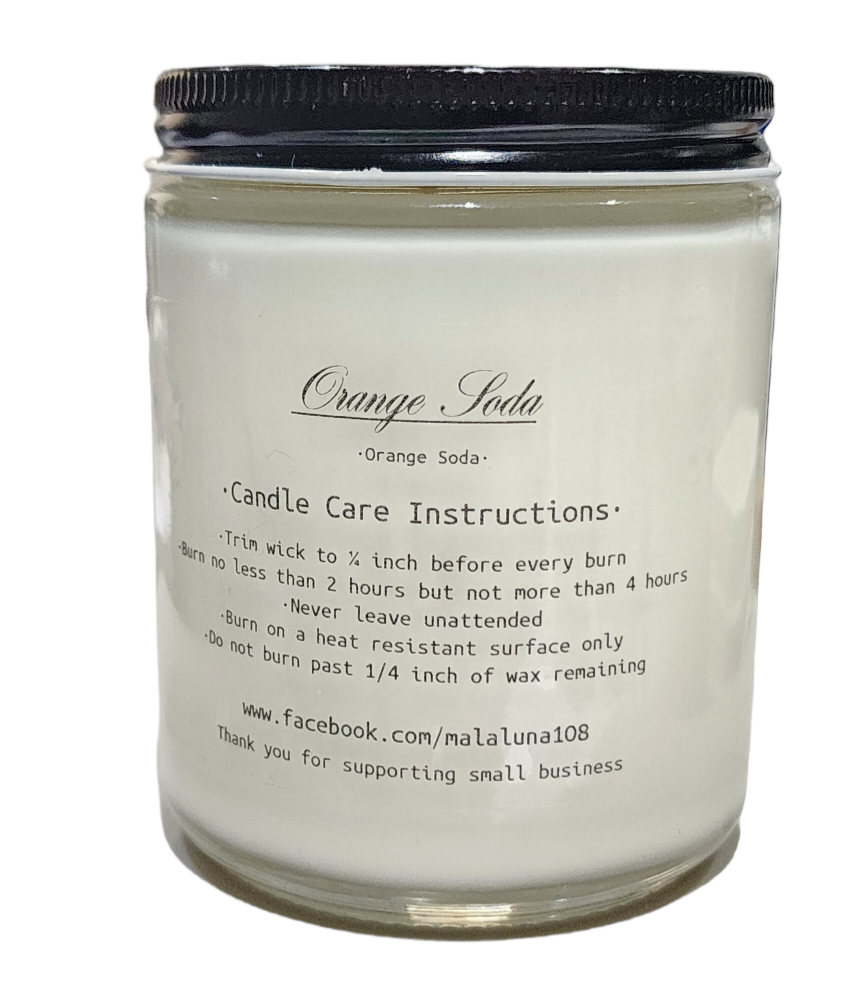 Mala Luna Orange Soda Candle