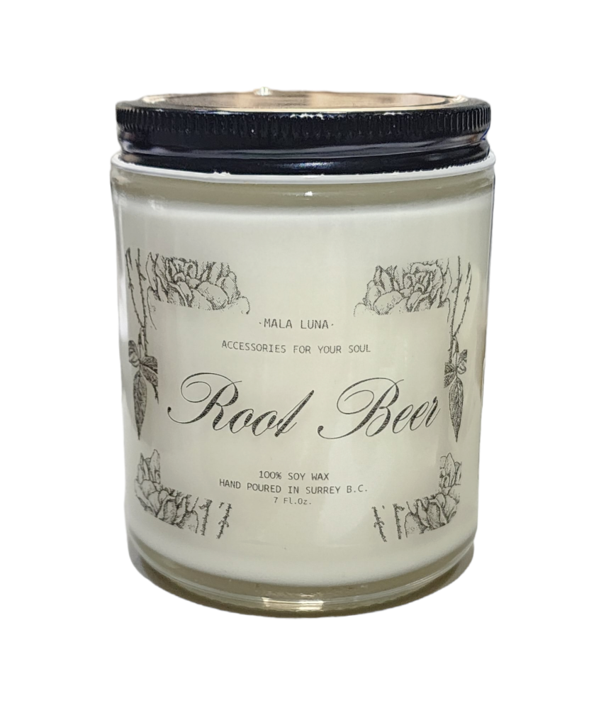 Mala Luna Root Beer Candle