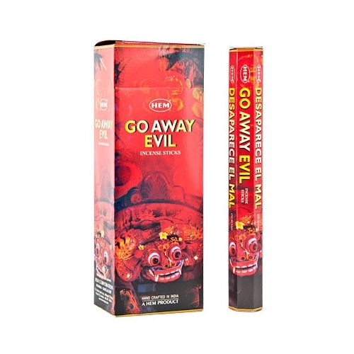 Hem Go Away Evil incense - pack of 20 sticks